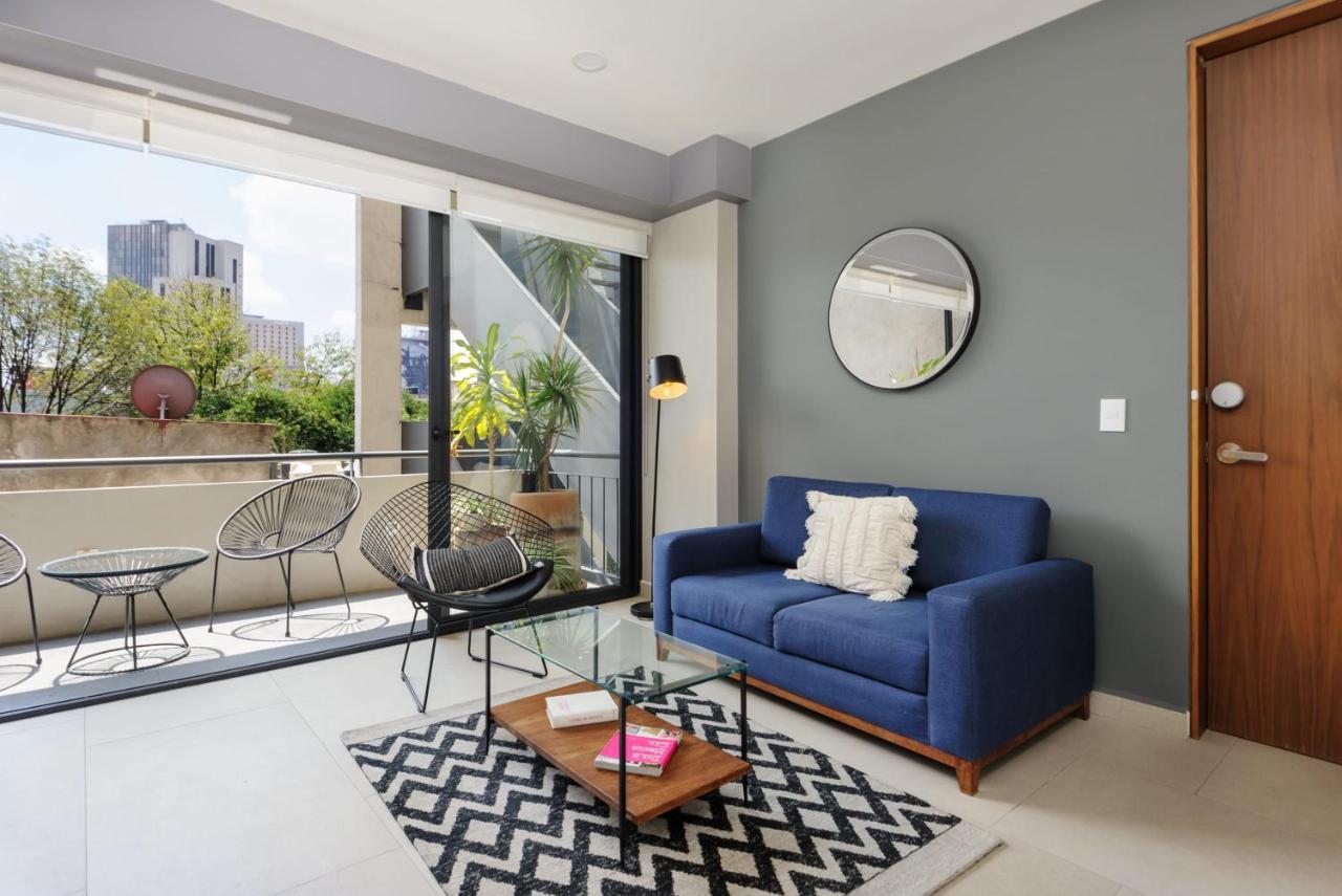 Majestic 1br With Balcony In Cuauhtemoc Appartement *